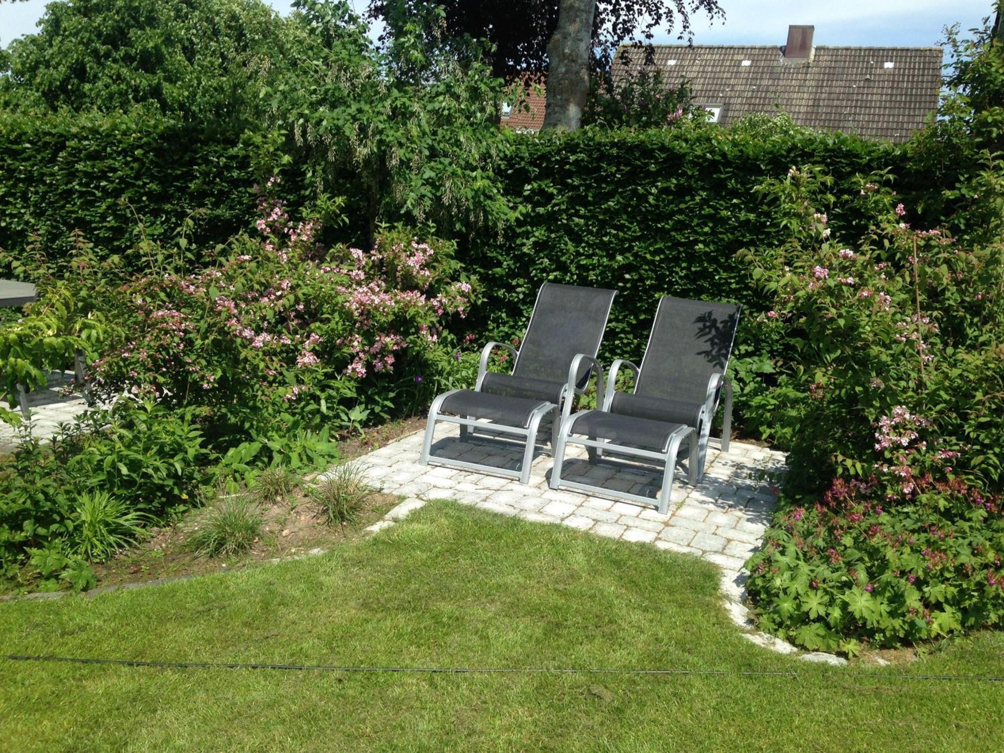 Ferienwohnung Schwertmuschel im Haus Muschelgarten Alkersum Exterior foto